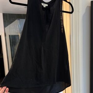 Soft by Joie Black Sleeveless V-Neck Tank